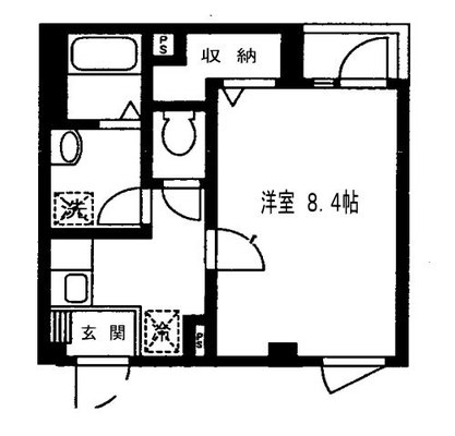 東京音楽大学賃貸マンション・1K