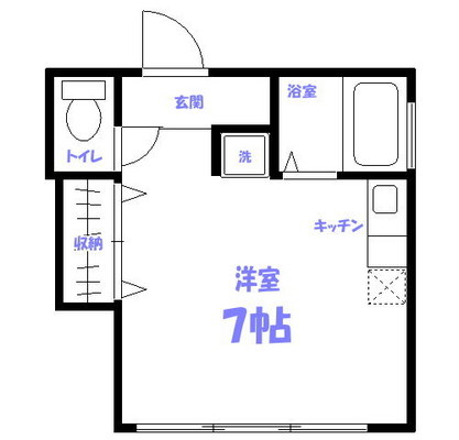 東京音楽大学賃貸マンション・1R