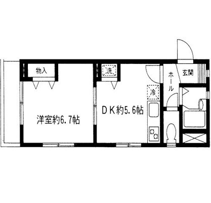 東京音楽大学賃貸マンション・1DK