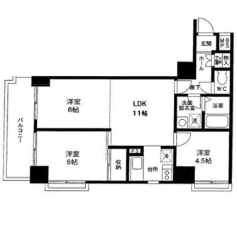 東京都豊島区池袋２丁目 賃貸マンション 3LDK