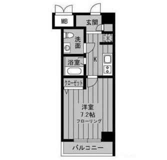 東京都豊島区南池袋３丁目 賃貸マンション 1K