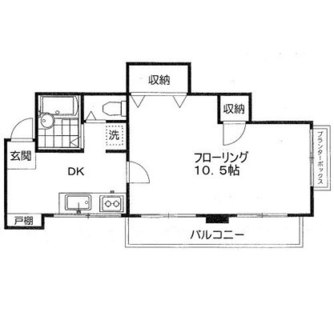 東京都豊島区目白２丁目 賃貸マンション 1DK