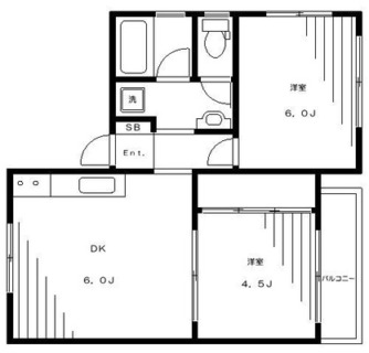 東京都豊島区目白３丁目 賃貸マンション 2DK