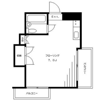 東京都豊島区東池袋２丁目 賃貸マンション 1R