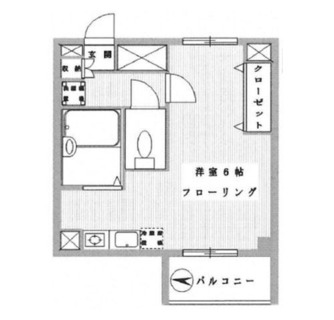 東京都豊島区西池袋２丁目 賃貸マンション 1R