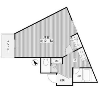 東京都豊島区高田１丁目 賃貸マンション 1K